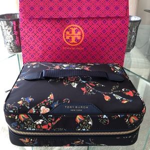 Tory Burch Floral Cosmetic Travel Bag & Cases